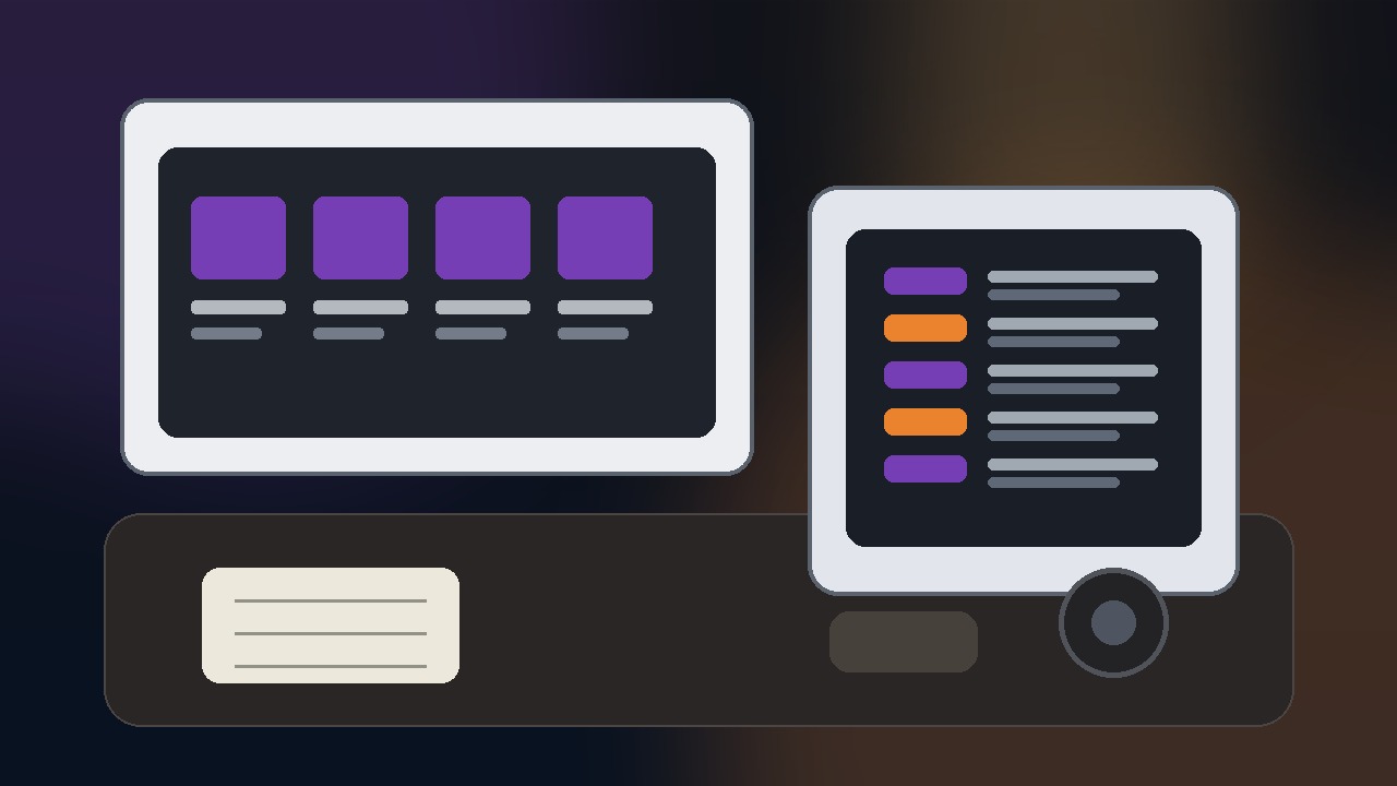 Template and stock asset review before publishing a creator project